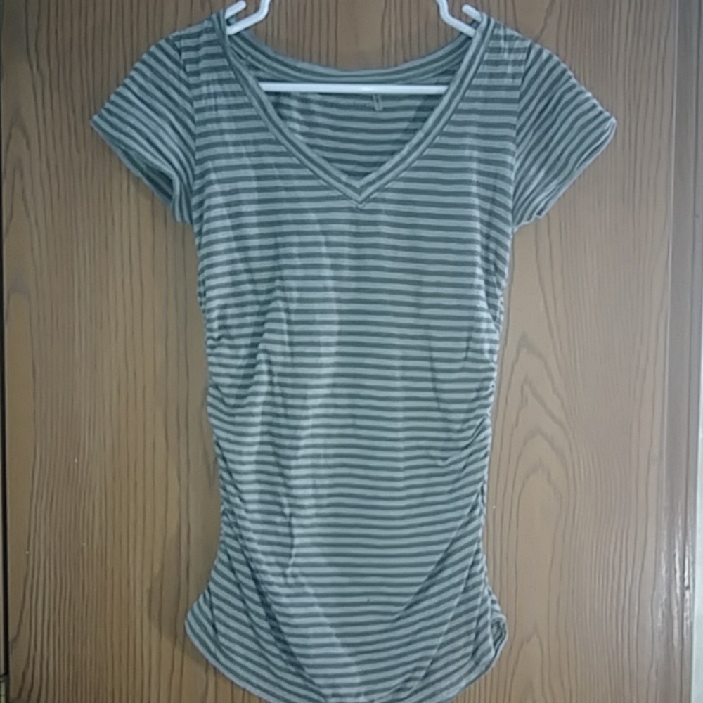 Striped long t-shirt